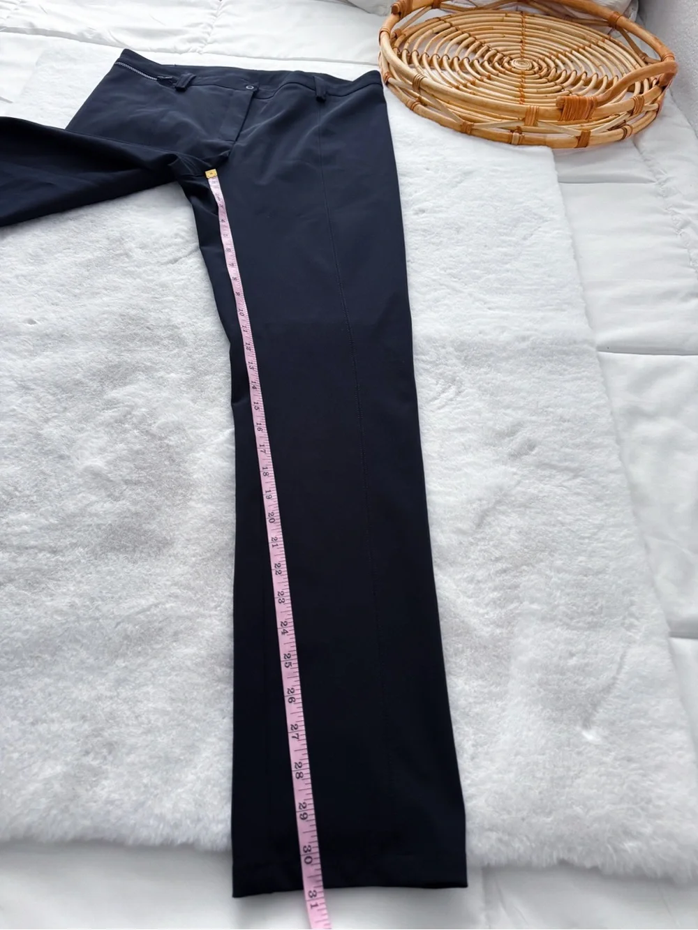 Fusalp Trousers Pants Navy Blue Zip Pocket